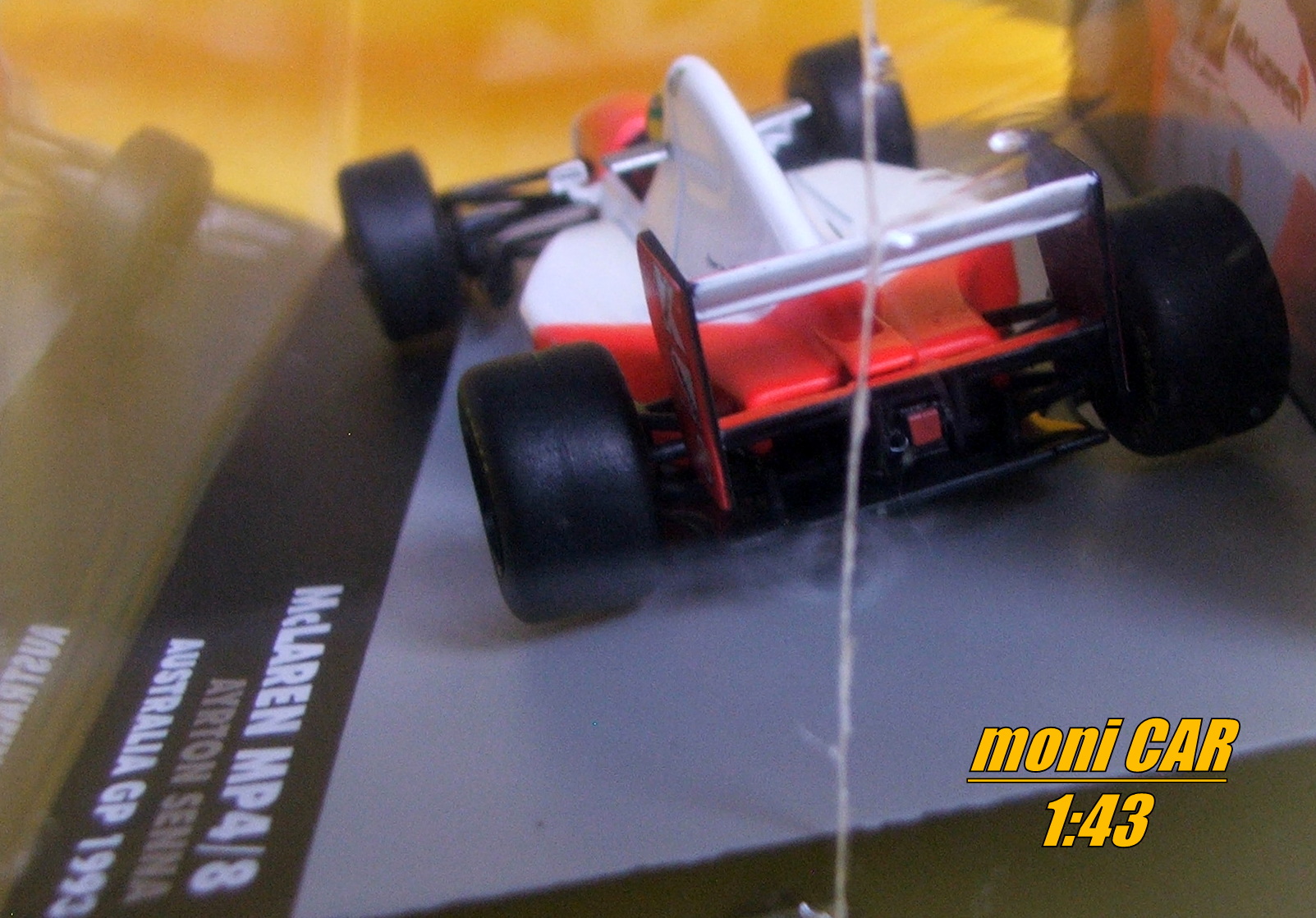 McLAREN MP4/8 No.8 Ayrton Senna - Winner Australia GP 1993 (1:43) ALTAYA/IXO