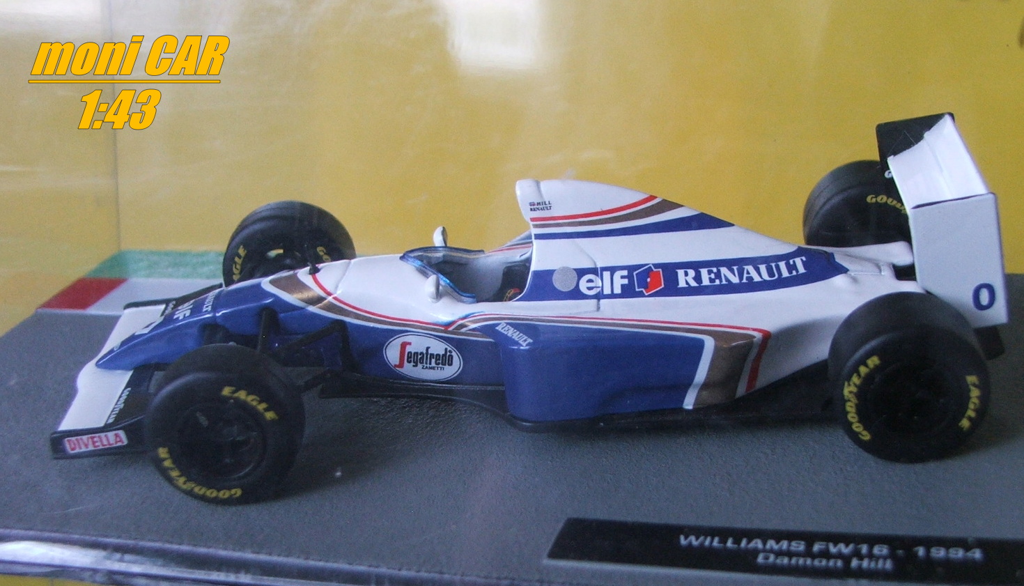 WILLIAMS FW16 No.0 - Damon Hill - 1994 (1:43) Altaya/IXO
