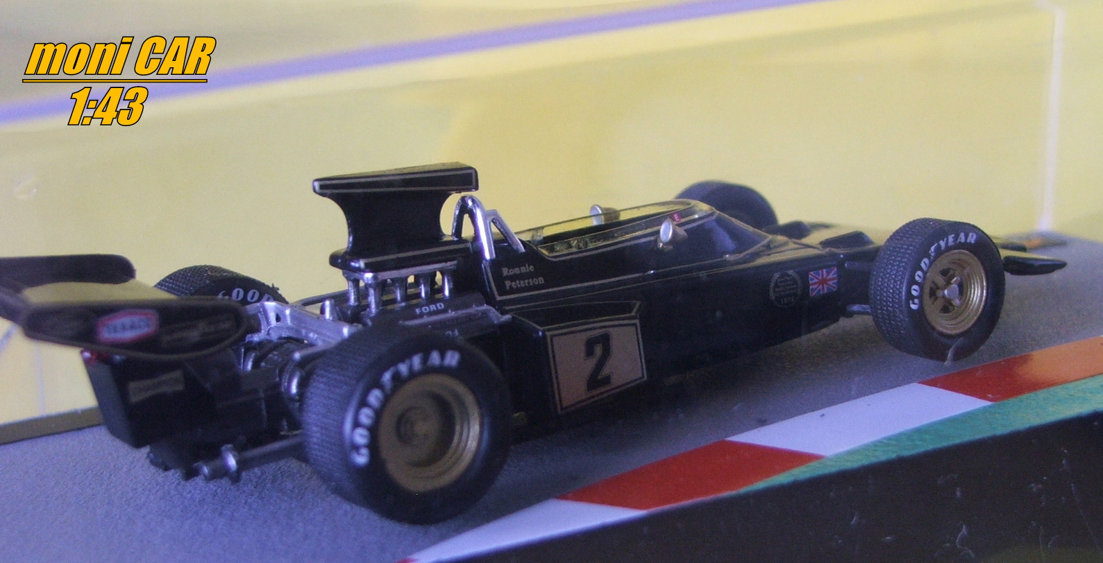 LOTUS 72E No.2 - Ronnie Peterson - 1973 (1:43) Altaya/IXO