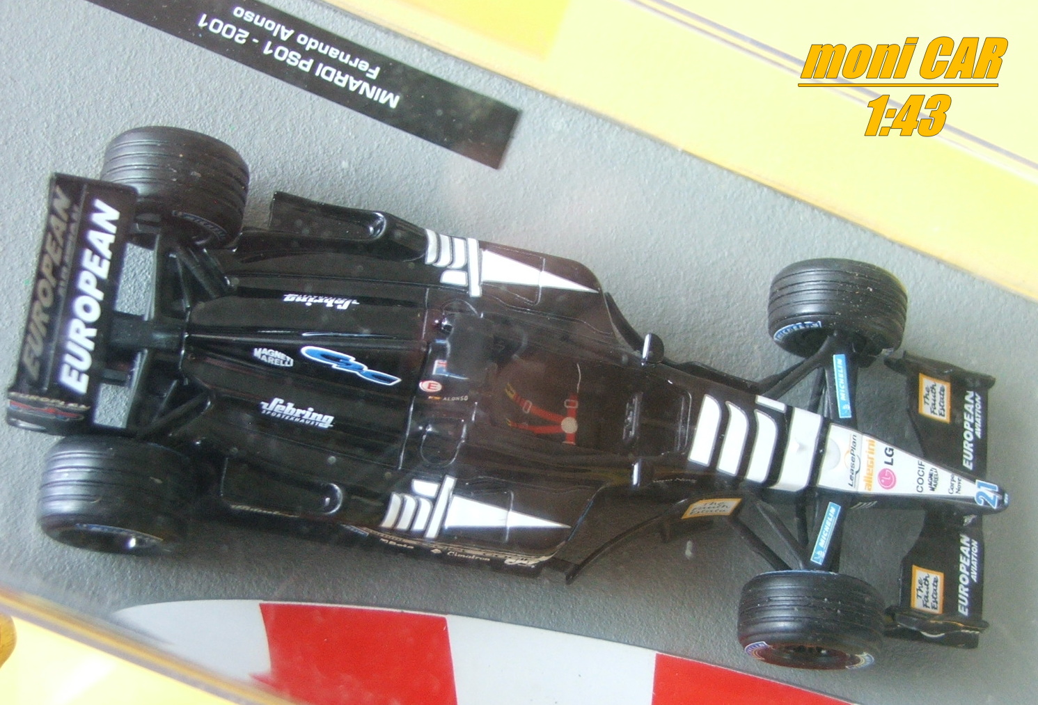 MINARDI PS01 No.21 - Fernando Alonso - 2001 (1:43) Altaya/IXO