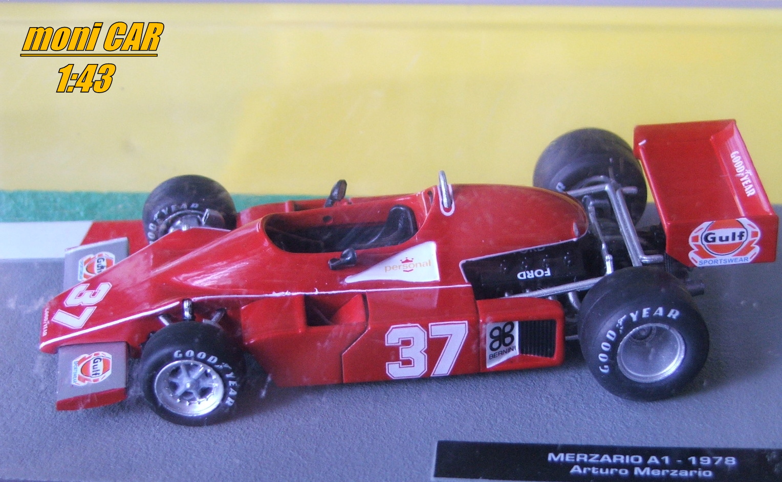 MERZARIO A1 No.37 - Arturo Merzario - 1978 (1:43) Altaya/IXO
