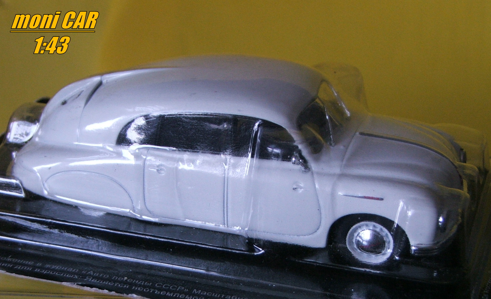 TATRA T600 TATRAPLAN "biely" (1:43) DeAgostiny