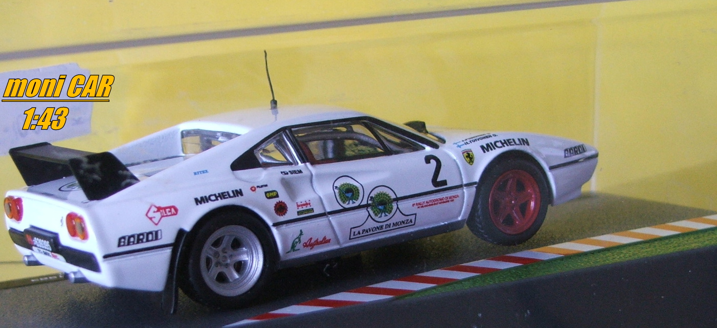 FERRARI 308 GTB No.2 - Henri Toivonen - Juha Piironen - Rally di Monza 1983 (1:43) Altaya/IXO
