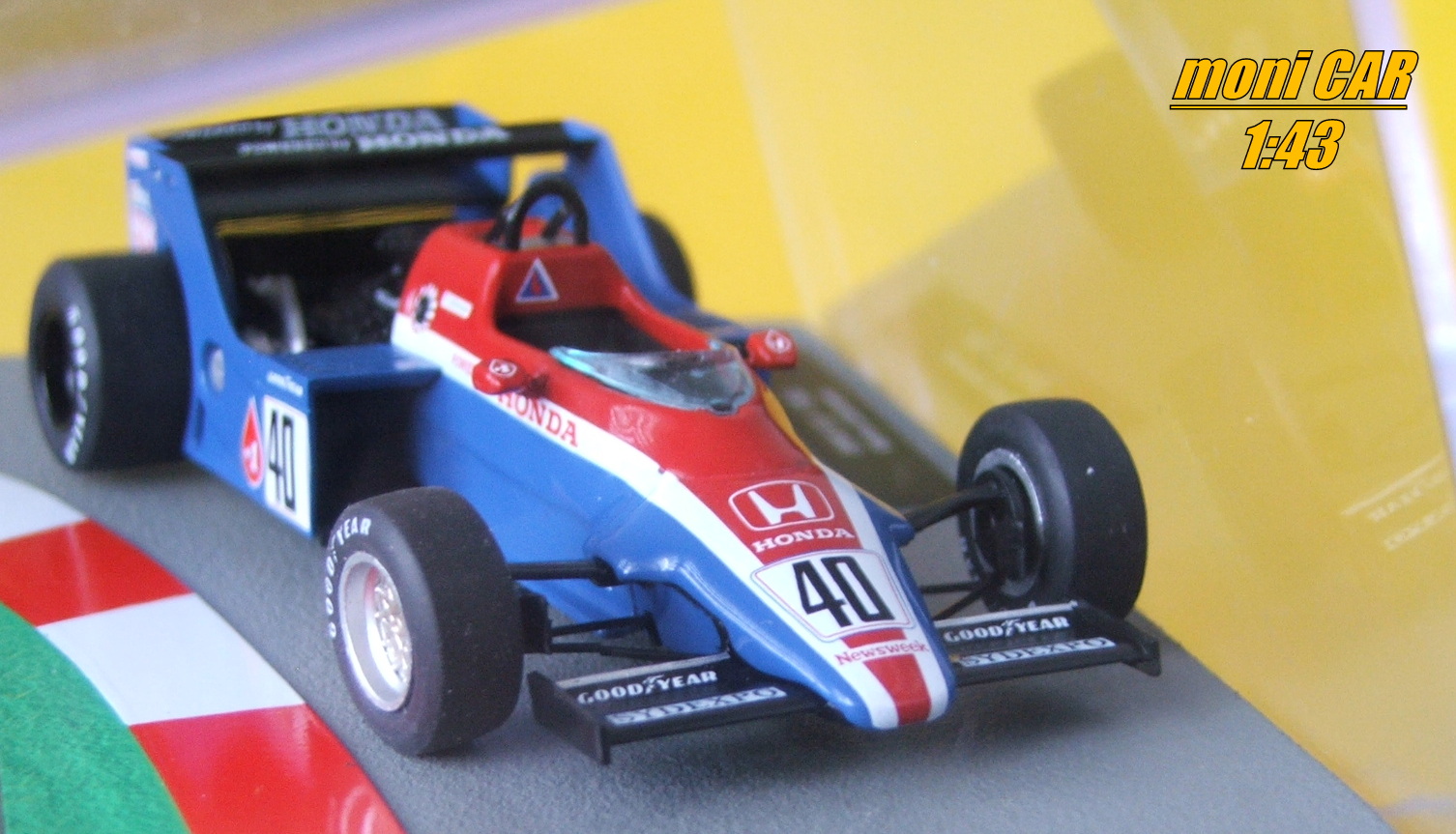 SPIRIT 201C No.40 - Stefan Johansson - F1 - 1983 (1:43) Altaya/IXO
