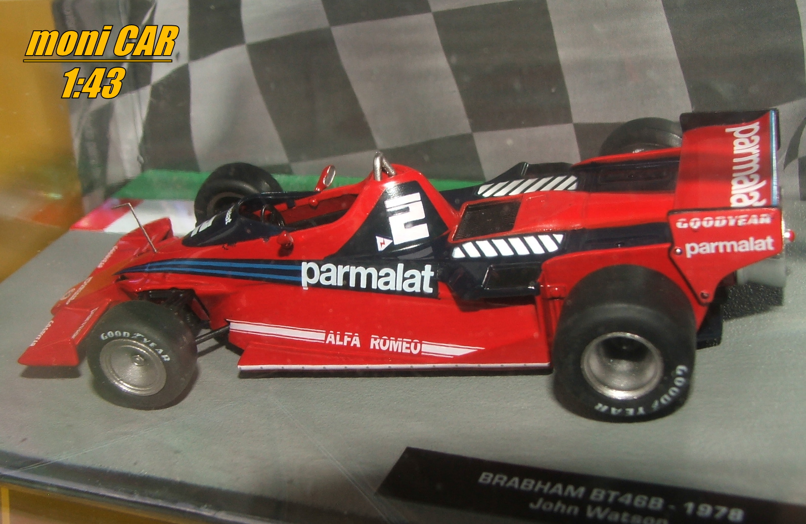 BRABHAM BT46B No.2 John Watson - F1 - 1978 (1:43) Altaya/IXO