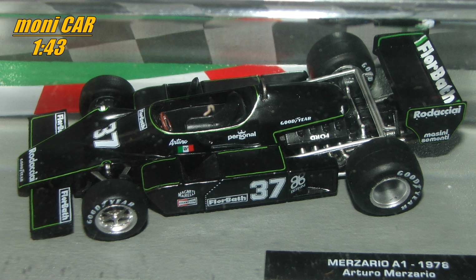 MERZARIO A1 No.37 - Arturo Merzario - 1978 (1:43) Altaya/IXO