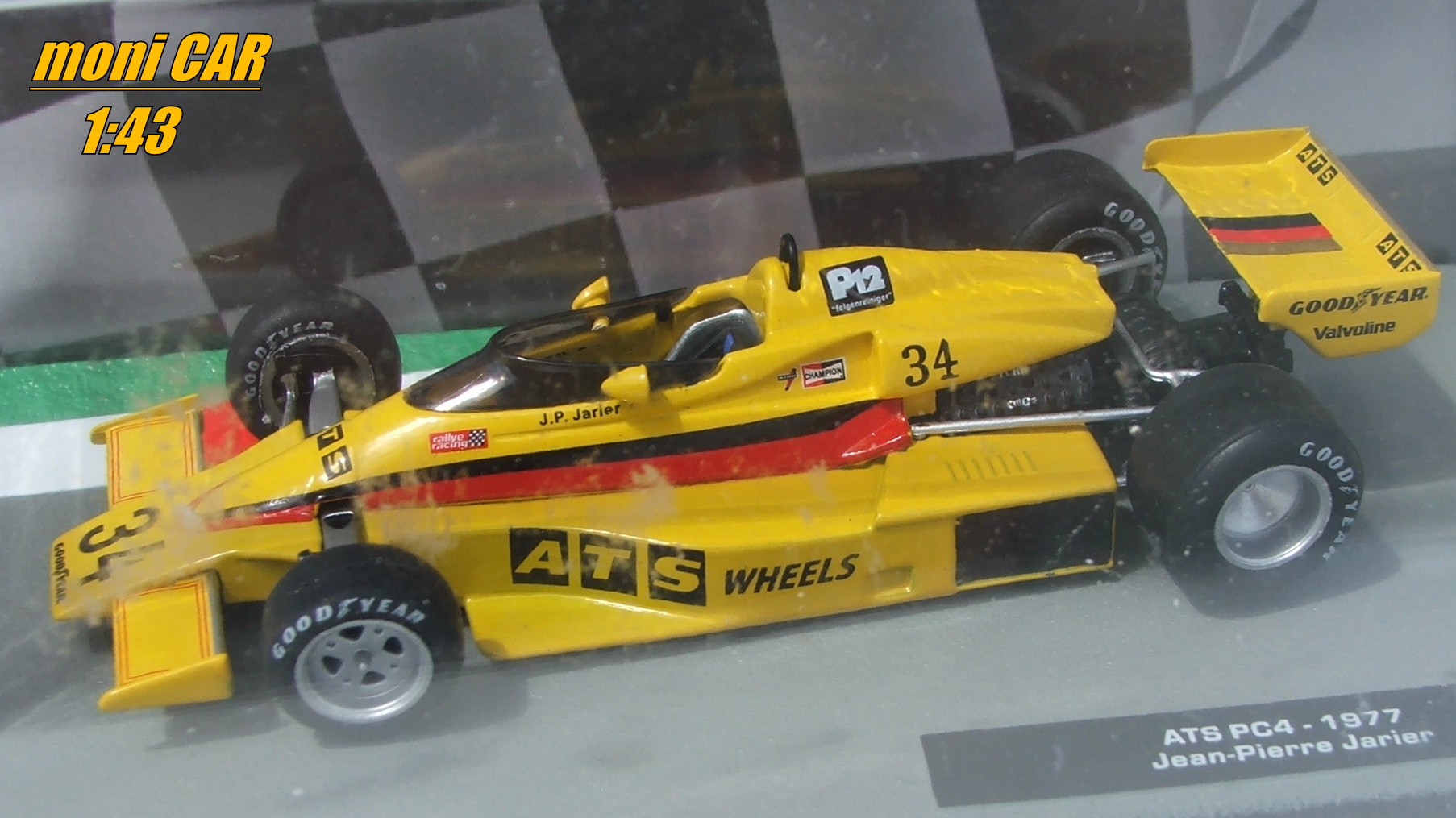 ATS PC4 No.34 Jean-Pierre Jarier - 1977 (1:43) Altaya/IXO