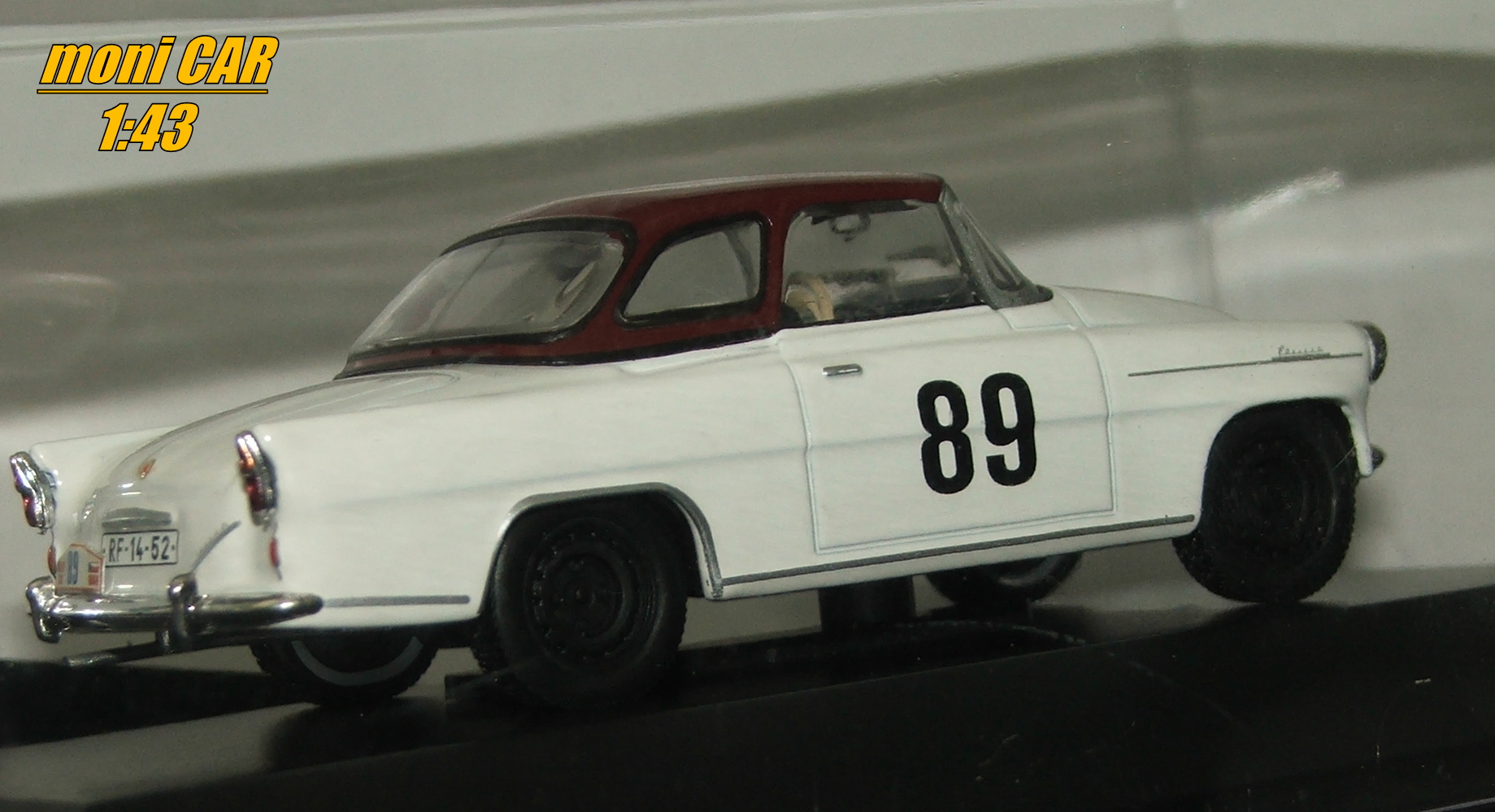 ŠKODA Felicia No.89 - Drtina Václav - Pekárek Bedřich - Rallye ČSR 1960 (1:43)