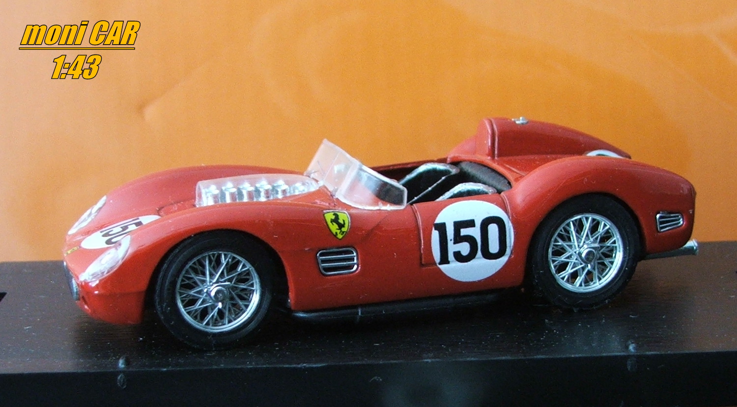 FERRARI TR59 No.150 Behra-Brooks Targa Florio 1959 (1:43) BRUMM
