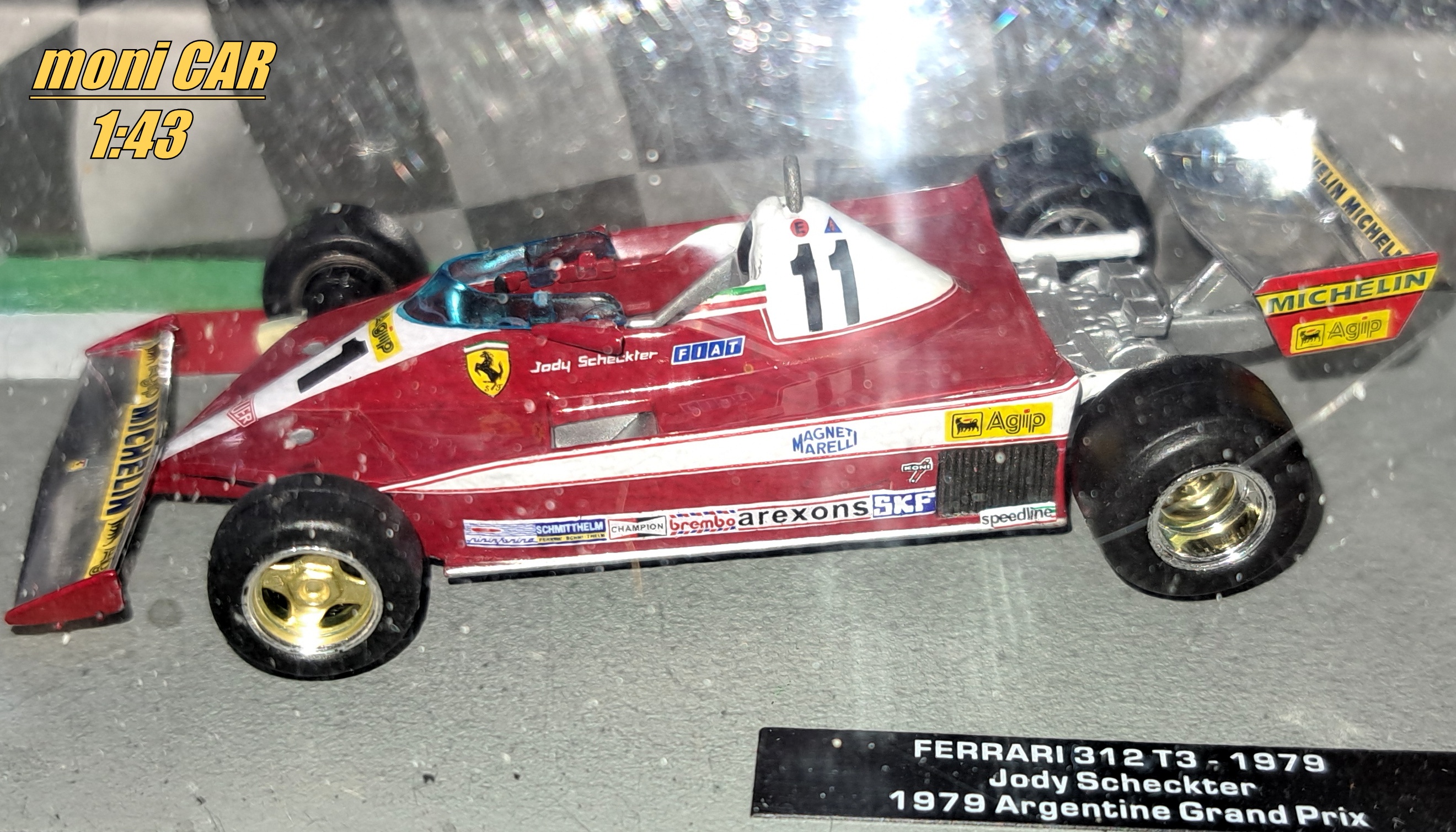 FERRARI 312 T3 No.11 - Jody Scheckter - Argentina Grand Prix 1979 (1:43) Altaya/IXO