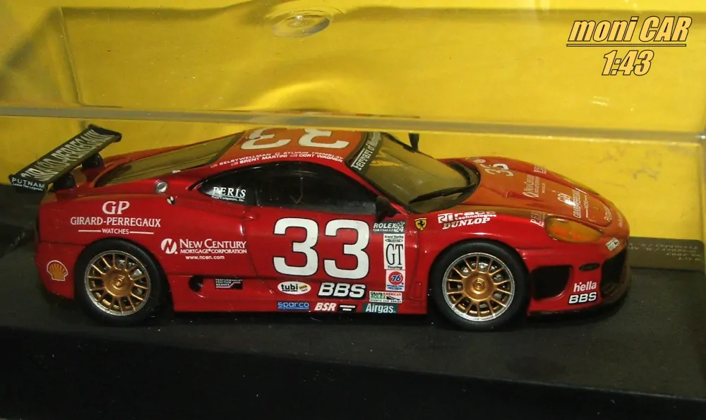 FERRARI 360 GT - No.33 - C. Wagner - B. Martini - S. Tremblay - S. Wellman - 24h Daytona 2003 (1:43) Altaya/IXO