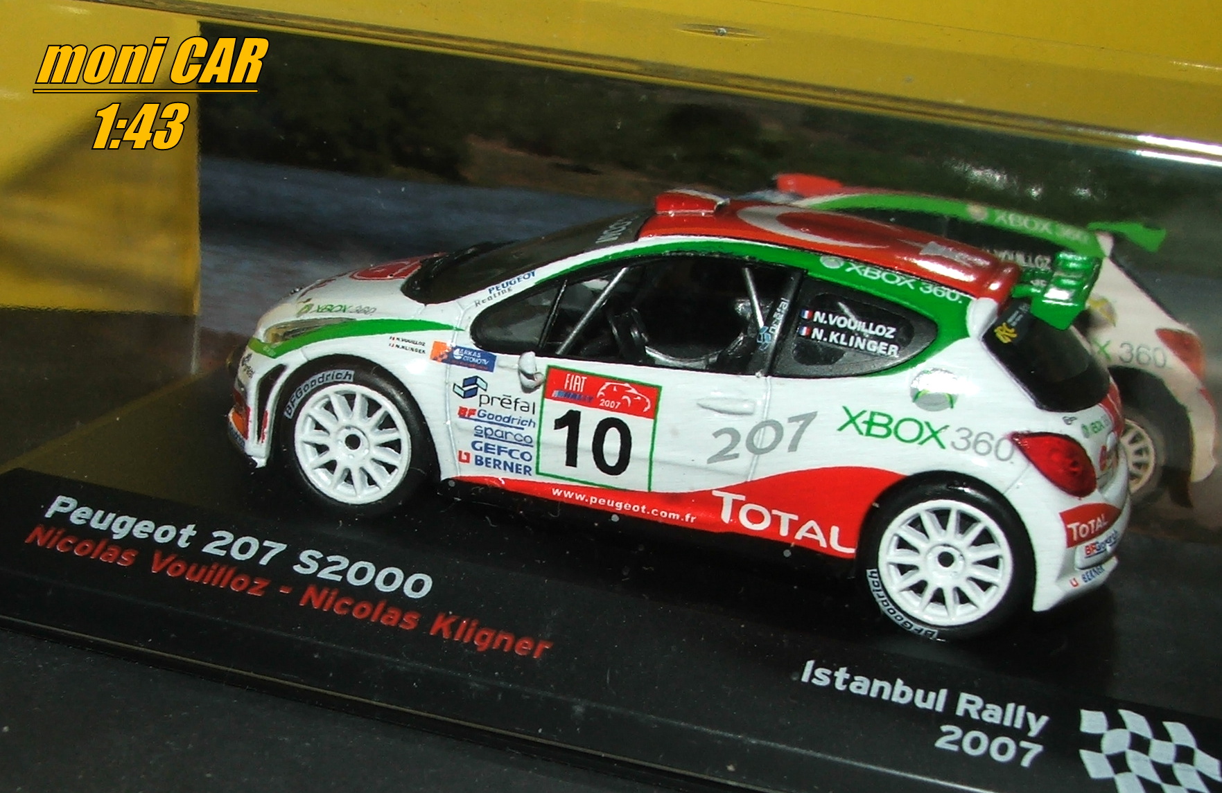 PEUGEOT 207 S2000 No.10 - Nicolas Vouilloz - Nicolas Klinger - Istanbul Rally 2007 (4:43) Altaya/IXO