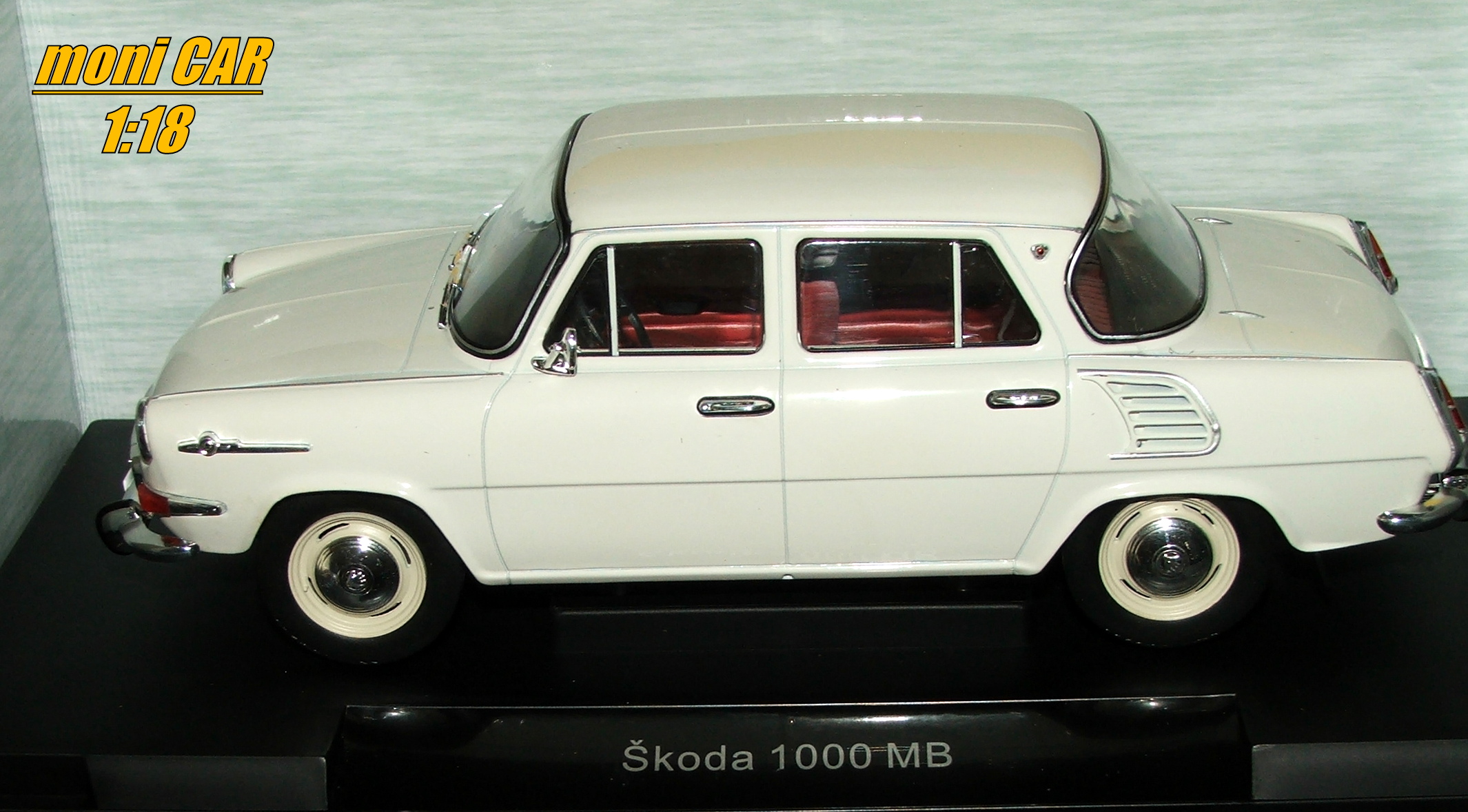 ŠKODA 1000 MB - biela (1:18) MODEL CAR GROUP (MCG)