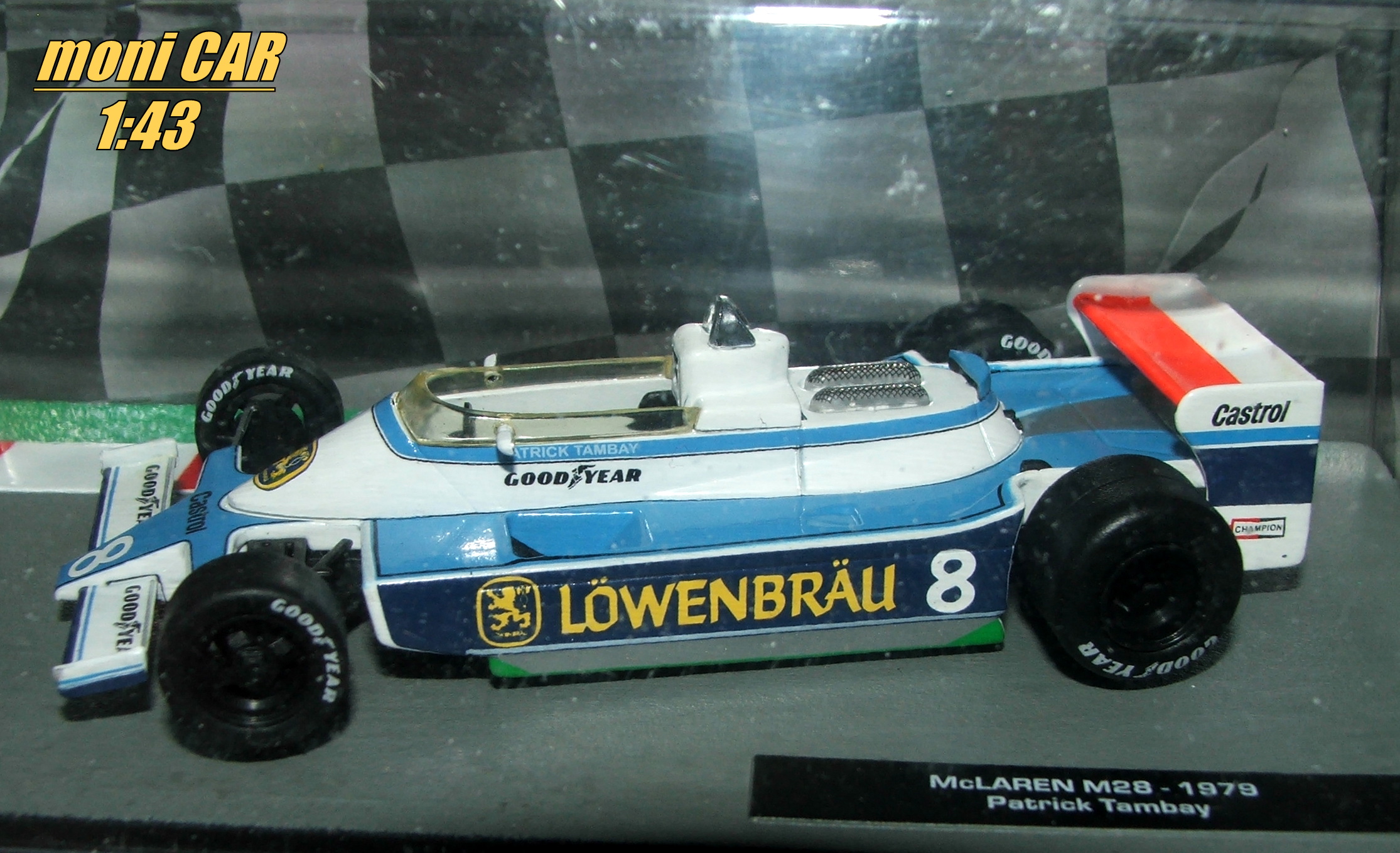 McLAREN M28 No.8 - Patrick Tambay - F1 - 1979 (1:43) Altaya/IXO