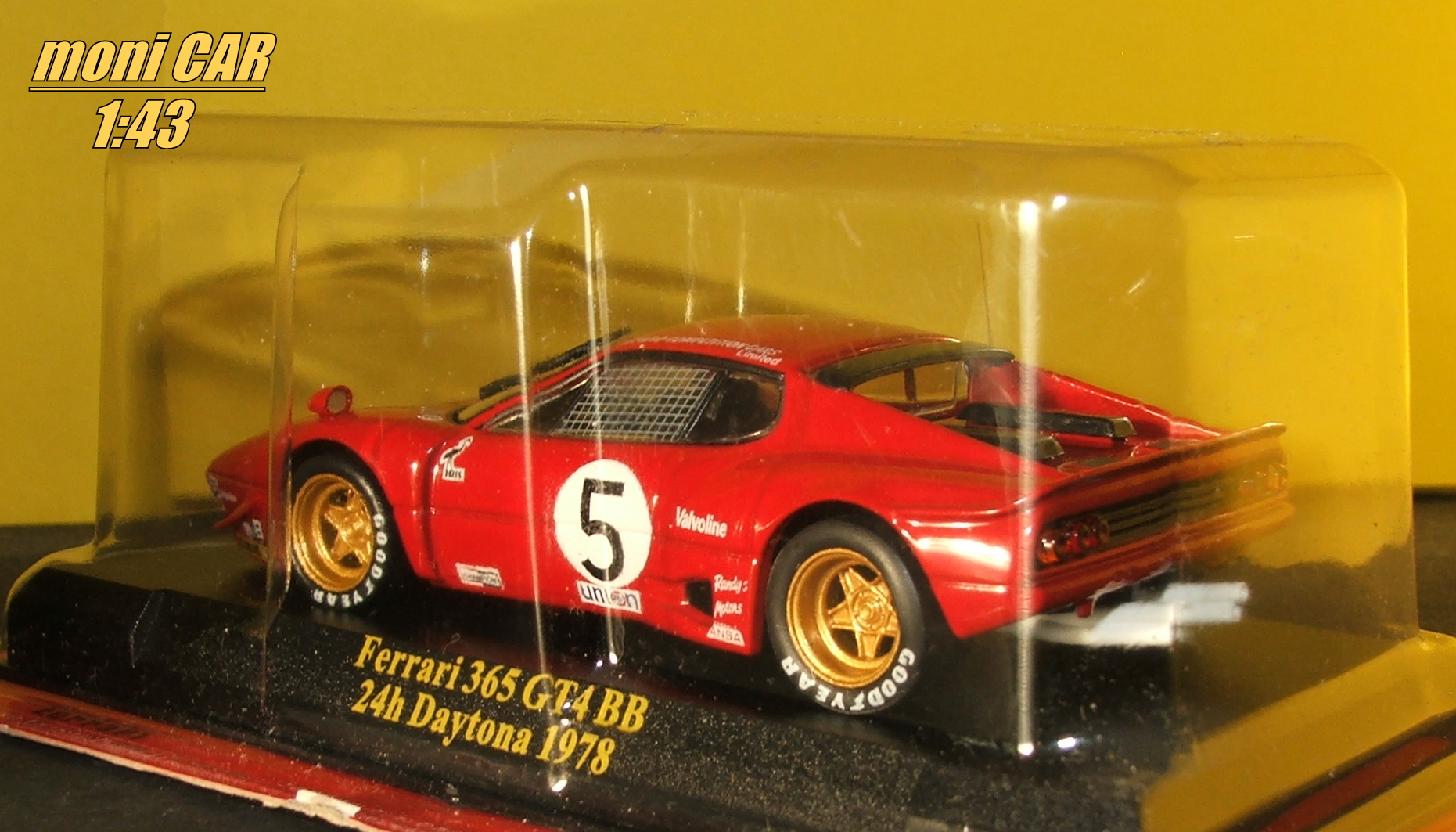 FERRARI 365 GT4 BB No.5 - F. Migault - L. Guitteny - G. Young - 24h Daytona 1978 (1:43) HACHETTE