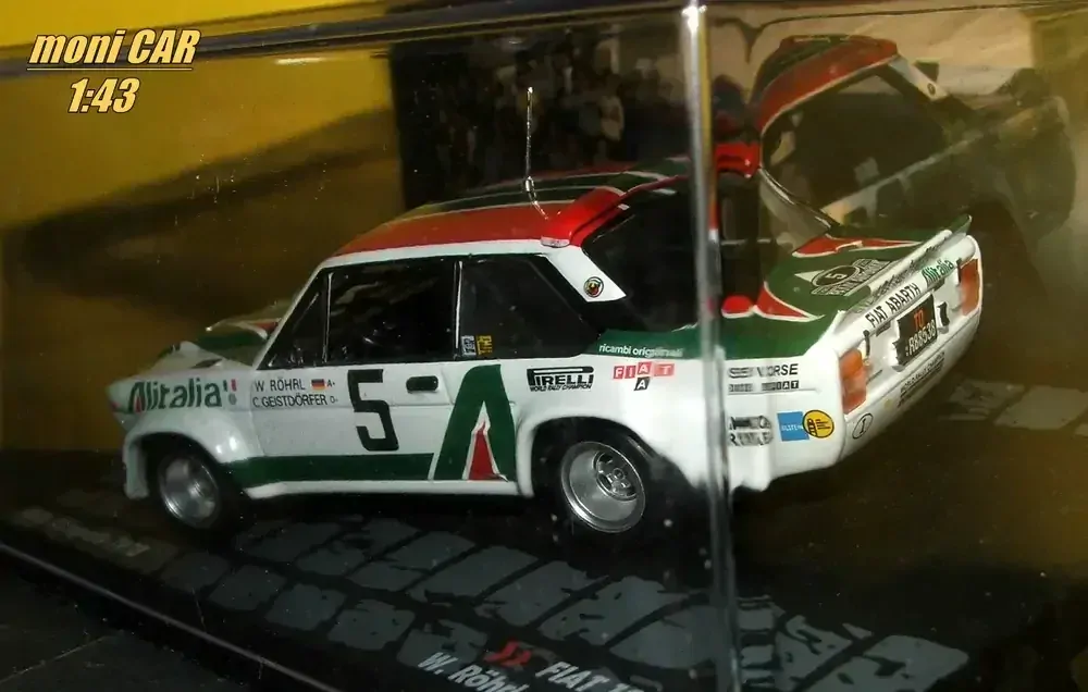 FIAT 131 Abarth No.5 - W. Rohrl - C. Geistgorfer - Rally Acropolis 1978 (1:43) Altay/IXO