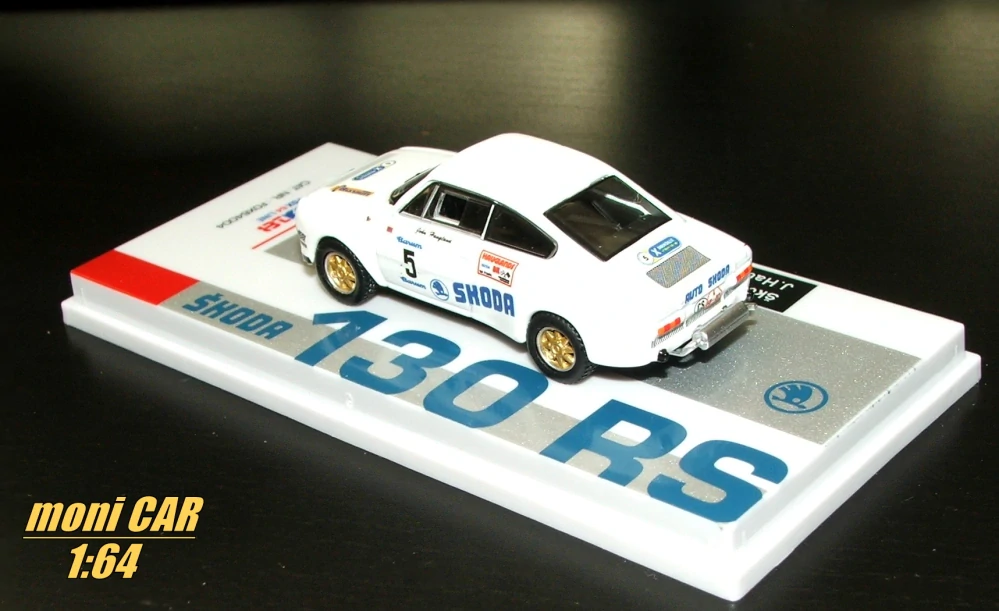 ŠKODA 130 RS No.5 - John Hauglang - Jan-Olof Bohlin - Barum Rallye 1980 (1:64) FOX18