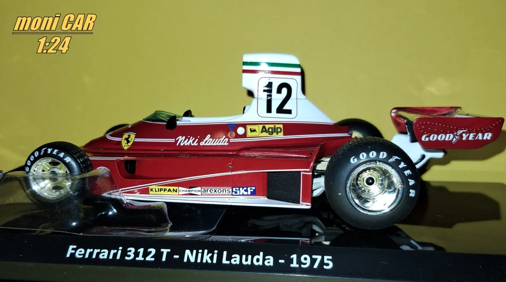 FERRARI 312T No.12 - Niki Lauda - 1975 (1:24) CENTAURIA