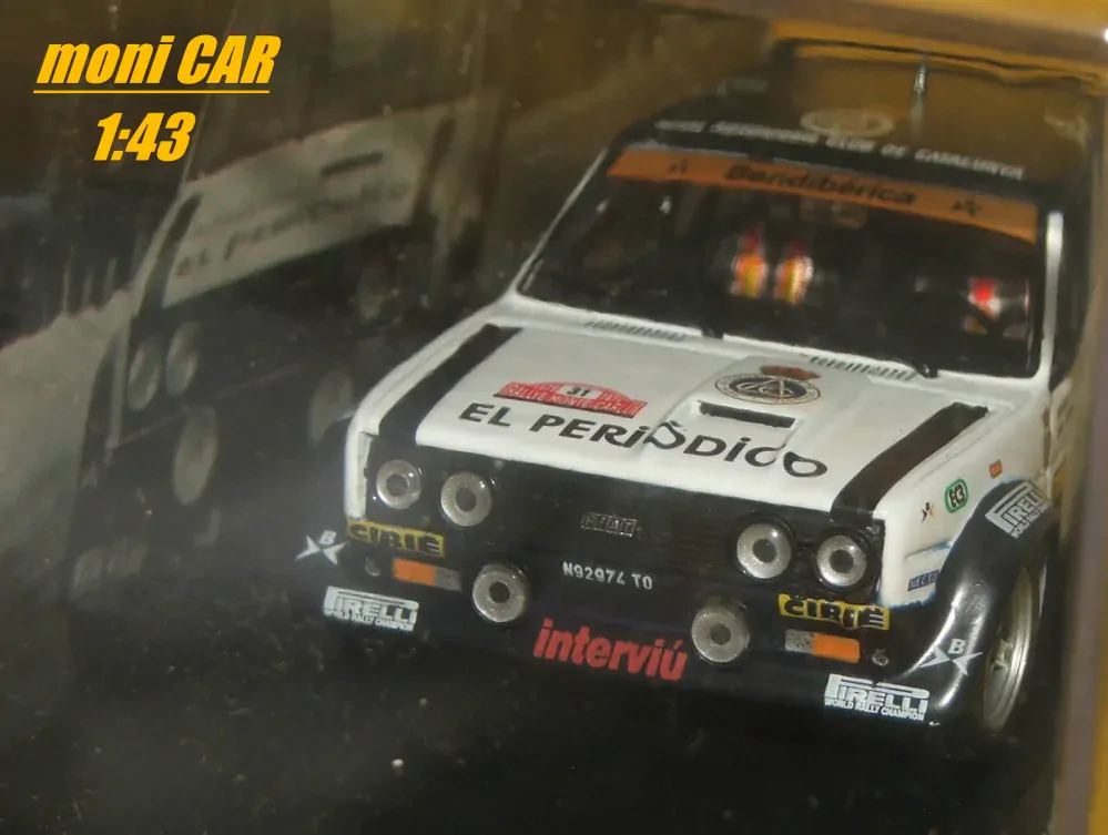 FIAT 131 Abarth No.31 - Salvador Servia - Álex Bdustenga - Rallye de Mote Carlo 1979 (1:43) Altaya/IXO