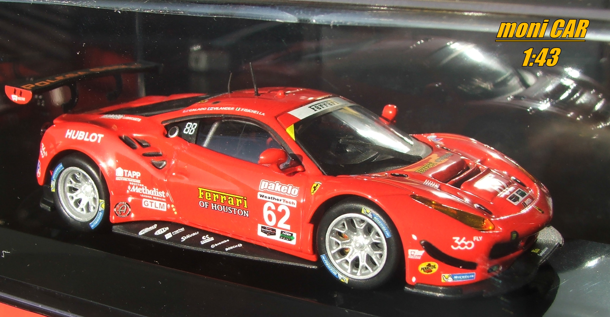 FERRARI 488 GTE - G. Fischisella/T. Vilander/J. Calado 24h Daytona 2017 (1:43) BURAGO