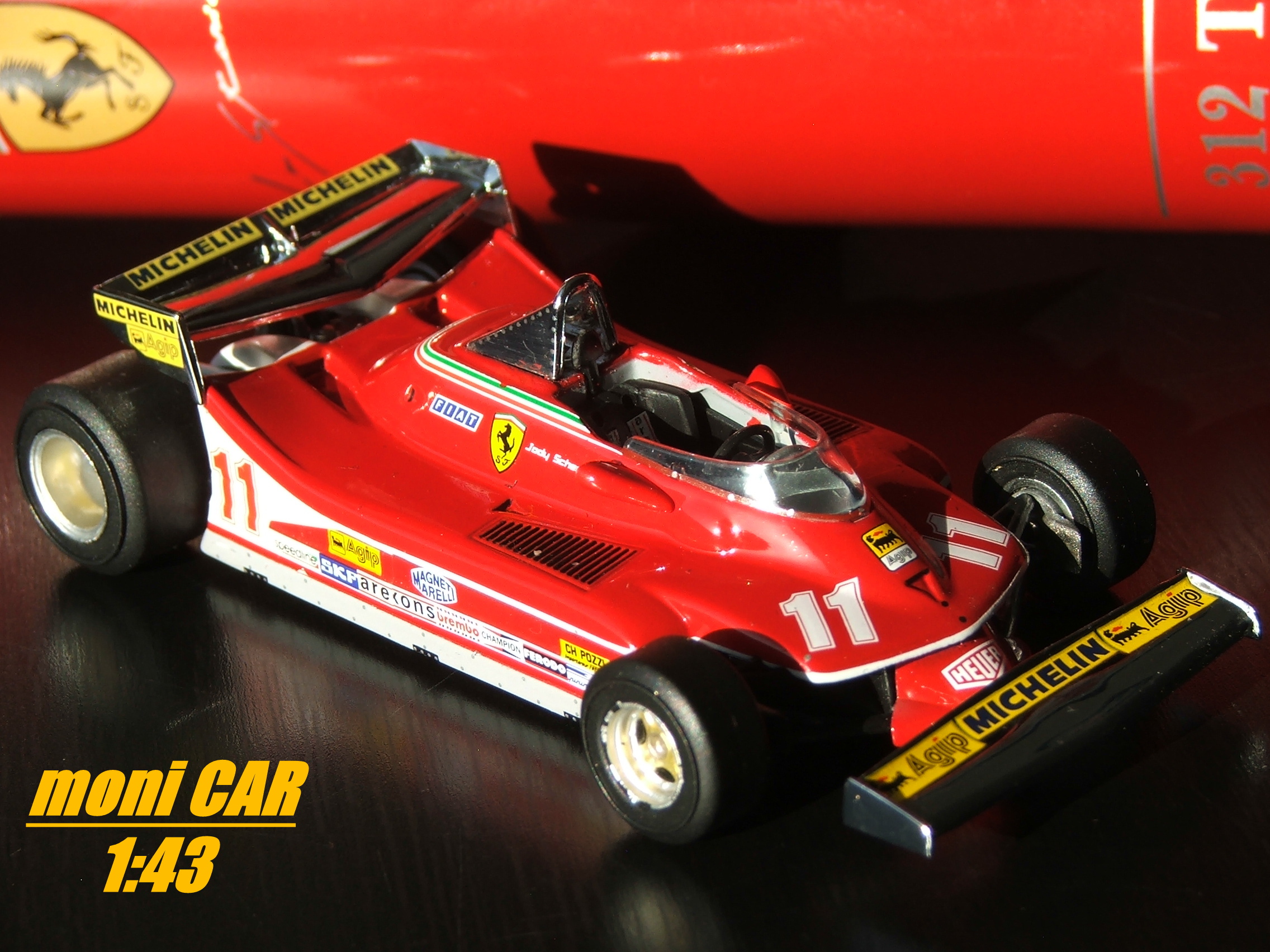 FERRARI 312 T4  1979 No.11 Jody Scheckter (1:43) IXO/HOT WHEELS