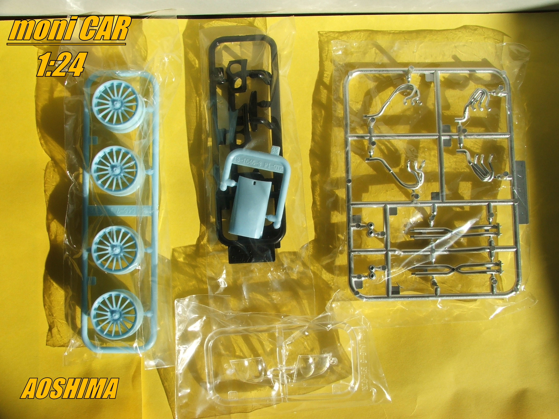 McLaren F1 GTR 1997 Le Mans 24h GULF No.41 kit (1:24) AOSHIMA