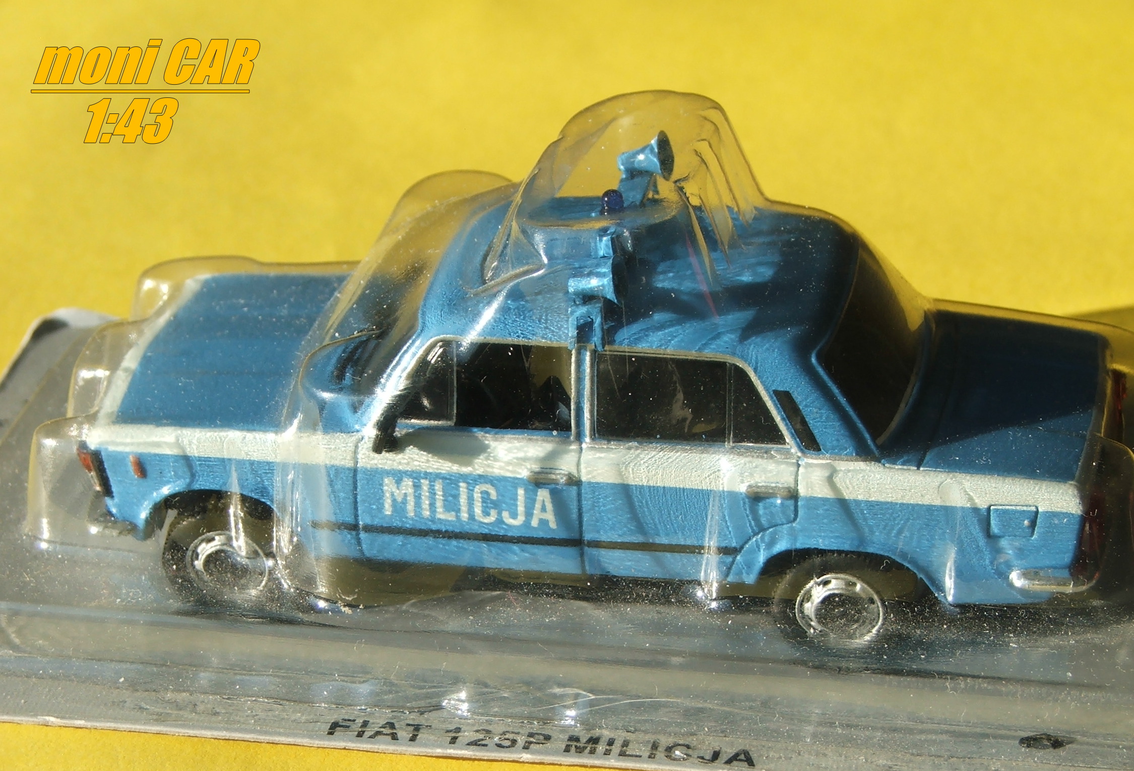 FIAT Polski 125 "Milicja" (1:43) DeAGOSTINI
