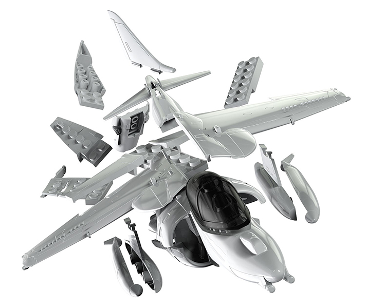 HARRIER QUICKBUILD - AIRFIX