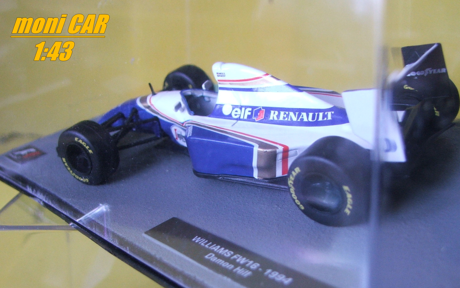 WILLIAMS FW16 No.0 - Damon Hill - 1994 (1:43) Altaya/IXO