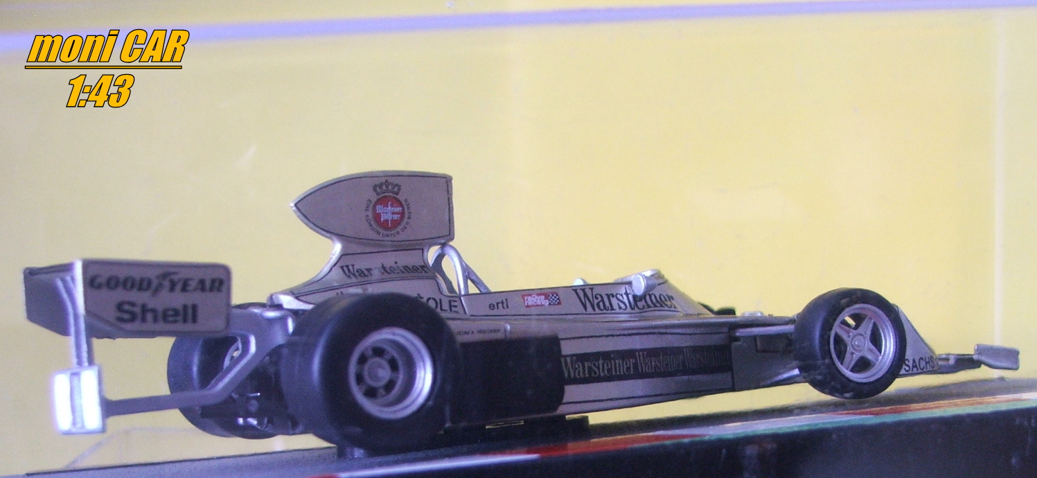 HESKETH 308B No.25 - Harald Ertl - 1975 (1:43) Altaya/IXO