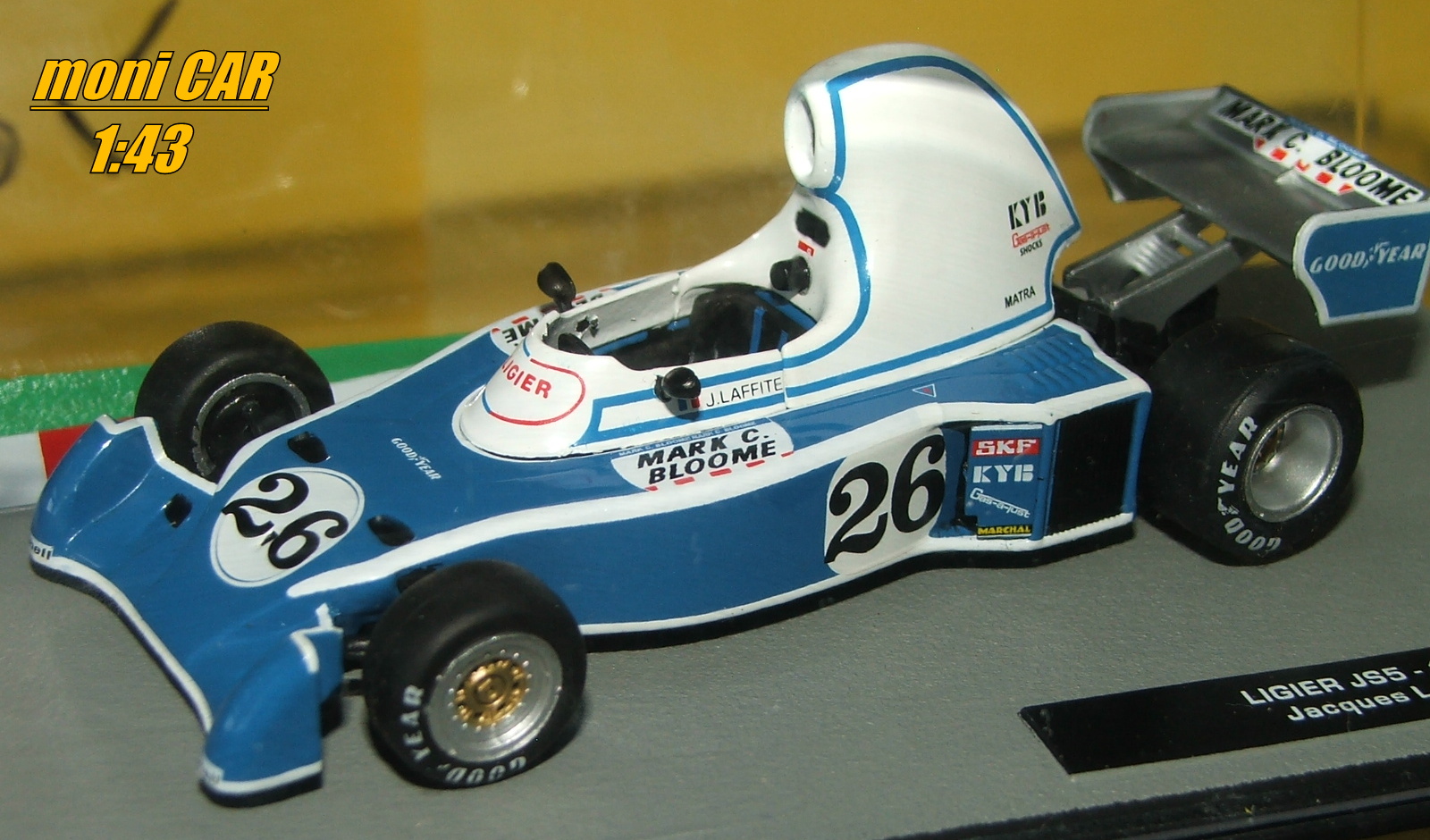 LIGIER JS5 No.26 - Jacques Laffite 1976 (1:43) Altaya/IXO