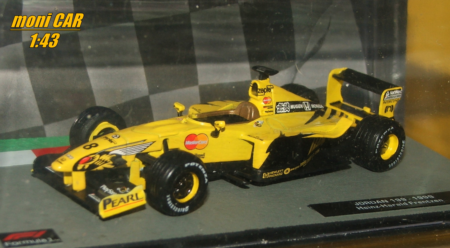 JORDAN 199 No.8 Hainz-Harald Frenzen 1999 (1:43) Altaya/IXO