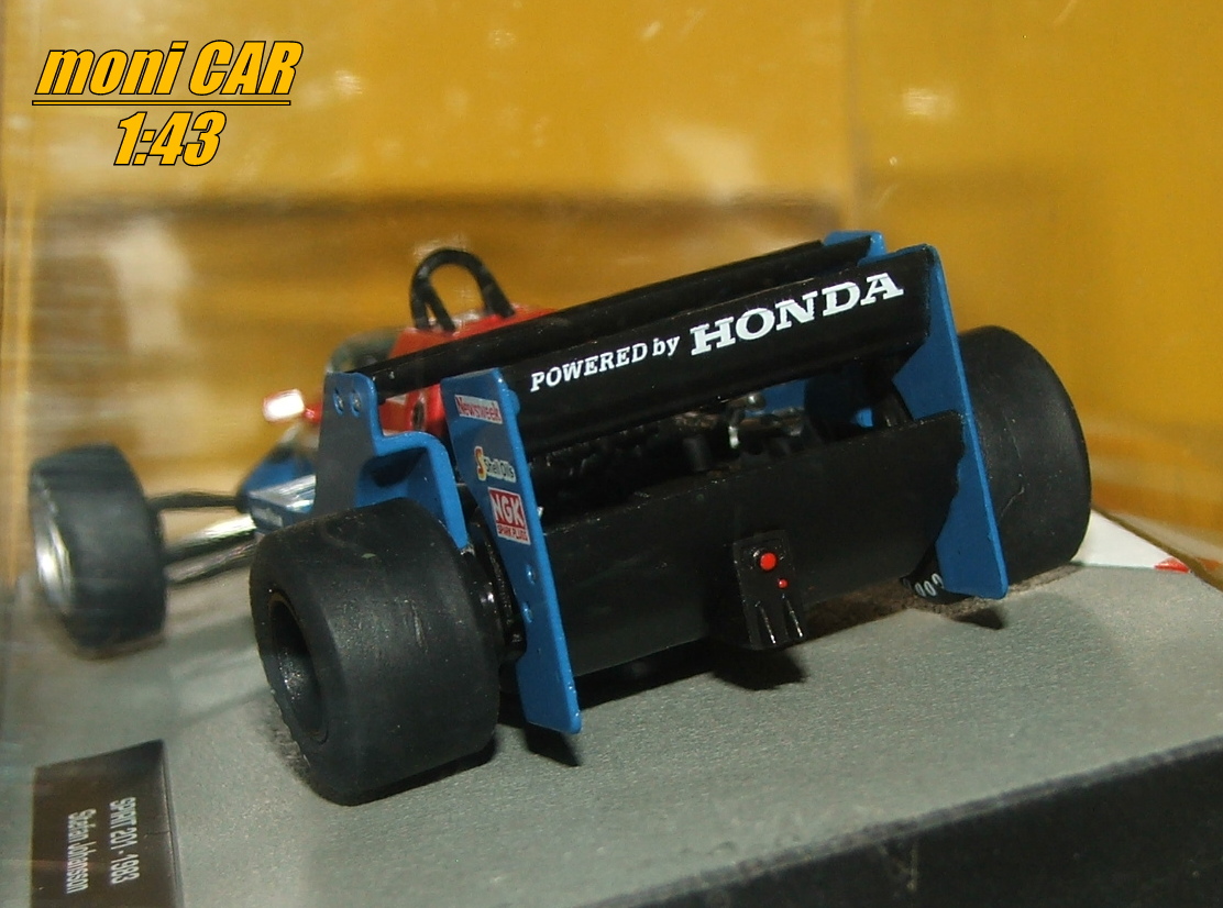 SPIRIT 201C No.40 - Stefan Johansson - F1 - 1983 (1:43) Altaya/IXO