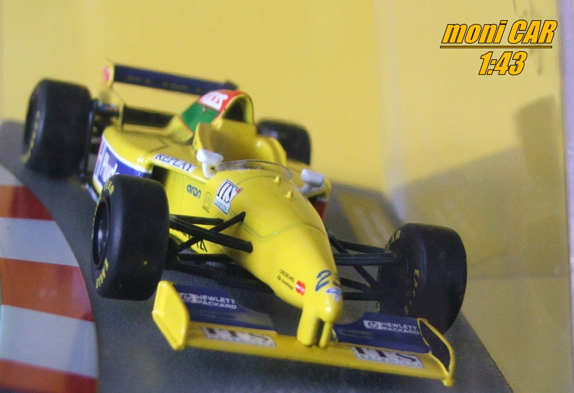 FORTI FG01-95B No.23 - Andrea Montermini - 1996 (1:43) Altaya/IXO