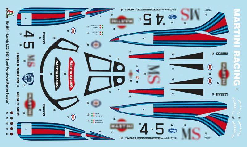 LANCIA LC2 (1:24) ITALERI