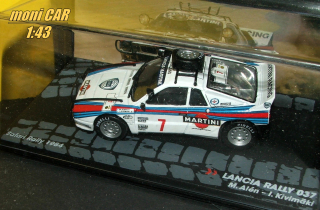 LANCIA Rally 037 No.7 - M. Alén - L.Kivimäki - SAFARI Rally 1984 (1:43) Altaya/IXO