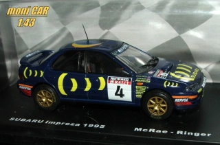 SUBARU Impreza No.4 - C. McRae- D. Ringer - Rally GB Winner 1995 (1:43) Altaya/IXO